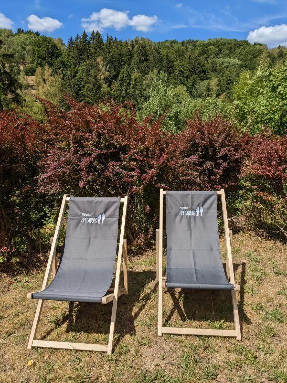 Ruhiges Ferienhaus Mit Sauna: Hellaberg III Langenbach  외부 사진