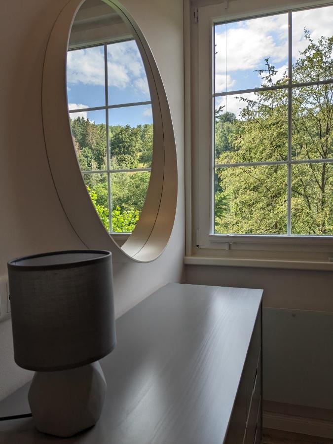 Ruhiges Ferienhaus Mit Sauna: Hellaberg III Langenbach  외부 사진