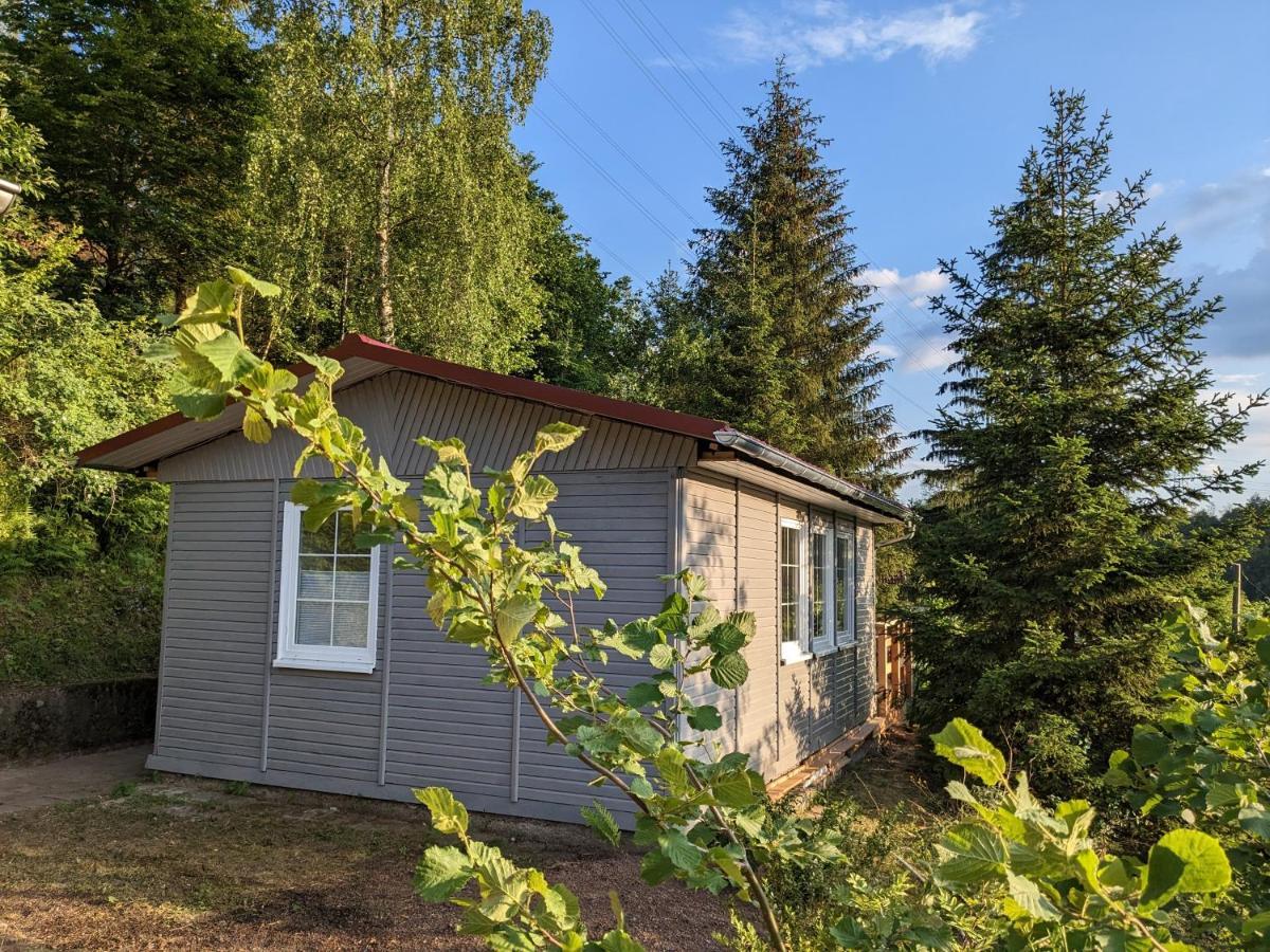 Ruhiges Ferienhaus Mit Sauna: Hellaberg III Langenbach  외부 사진