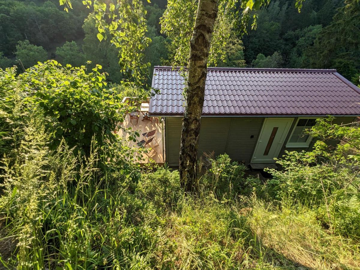 Ruhiges Ferienhaus Mit Sauna: Hellaberg III Langenbach  외부 사진